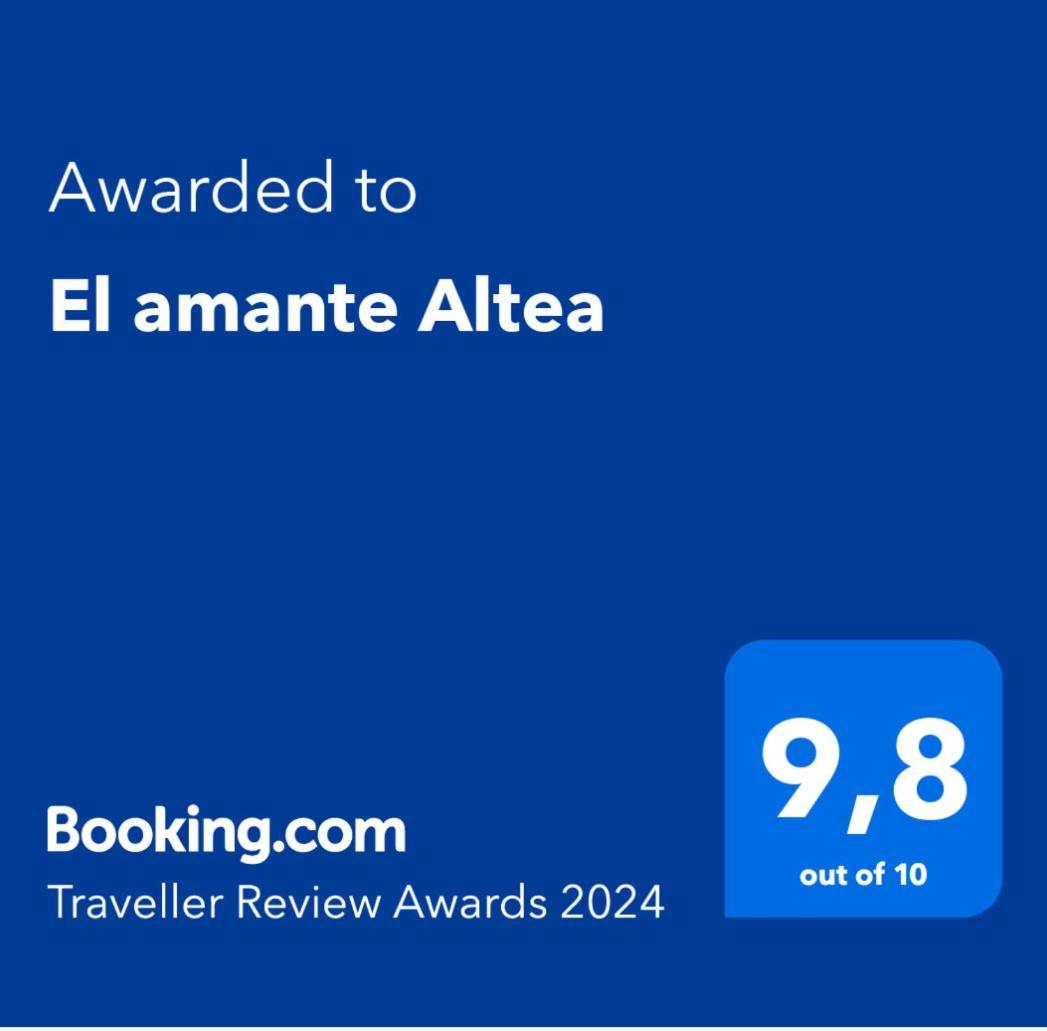 Precioso Apartamento Boutique El Amante (Adults Only) Altea Exteriér fotografie